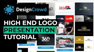 DesignCrowd How to Create Logo Design Presentation - Long Logo Design Presentation