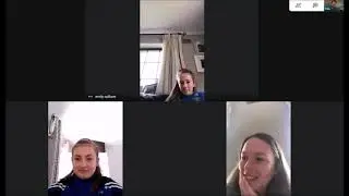 aoibheann lucy and emily interview in quarantine