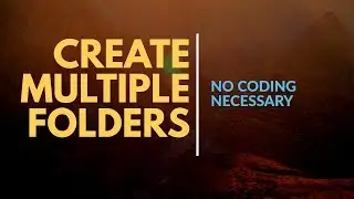 How to Create Multiple Folders at Once Using a Batch File