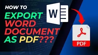 Word to PDF Conversion Made Easy