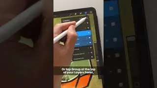 How to duplicate a layer in Procreate