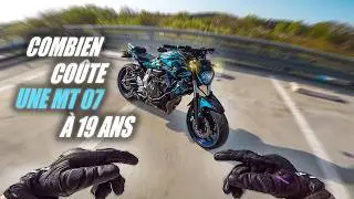 HOW MUCH DOES AN MT07 COST AT 19 YEARS OLD?💵🤔
