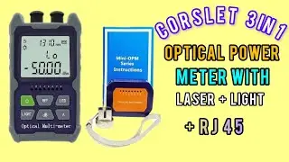 Corslet 3 in 1  OPTICAL Power Meter