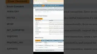 Transaction propagation settings 