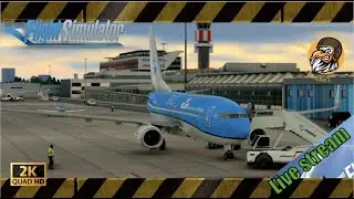[MSFS] 4090 Ultra Graphics 2K Stream | PMDG 737 Rotterdam (EHRD) to Edinburgh (EGPH)