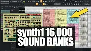 Synth1 VST Download and Install 16000+ PRESETS PACK FREE
