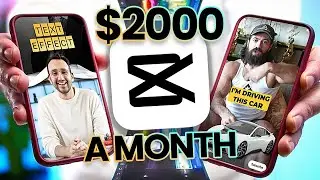 Make Money Online Editing High-Quality YouTube Shorts in CapCut with your phone
