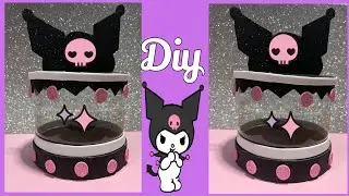 DULCERO KUROMI 🤩Fácil con una botella pet