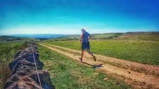 TRAIL RUNNING | HOTTEST DAY OF THE YEAR LOOP IN THE PEAK DISTRICT - GoPro 8 Black - Not impressed