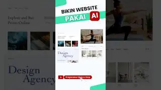 Bikin website keren pakai AI #buatwebsite #websiteai