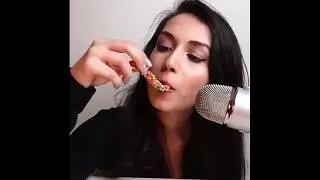 Она ест слайм 😱 ASMR / АСМР Подборка видео со слаймами #39