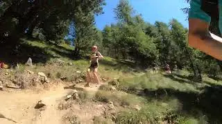 Crisitna Simion 5th position Sierre zinal 2024 km 28