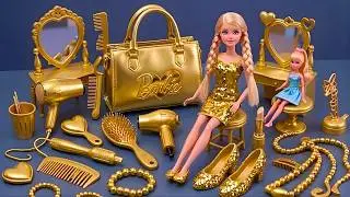 8 Minutes Satisfying with Unboxing Barbie Family Playset, Doll Dressup Set Toys ASMR | Review Toys