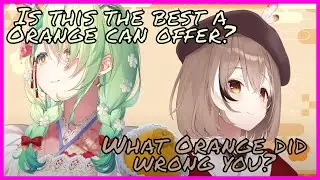 Not even fancy, japanese Oranges can heal Fauna's Orange Trauma ft. Mumei and Bae [Hololive]
