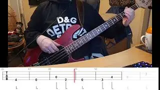Lizzy McAlpine - ceilings (4 String Drop D - Bass Cover w/ Bass Tabs)