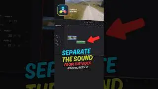 How to Separate Sound (Audio) from Video in DaVinci Resolve — Fast & Easy