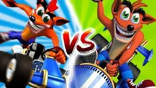 Crash Team Racing Vs Crash Nitro Kart - Comparison