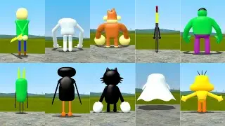 PLAYING AS NEW UPDATE 3D MEMES NEXTBOTS V7 IN Garry's Mod