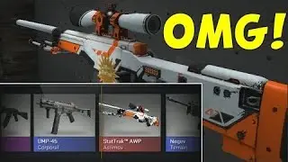 Как выбивать AWP Asiimov в CS:GO [симулятор кейсов!]