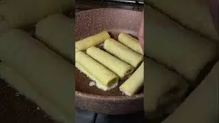 БАНАНОВЫЕ РУЛЕТИКИ ИЗ ТОСТОВОГО ХЛЕБА 