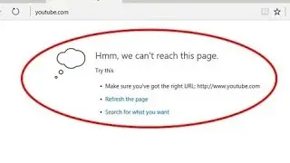 How to fix Hmm,we can't reach this page.Try this on microsoft edge in windows 10