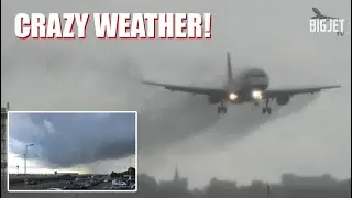 INSANE RAIN AT HEATHROW!