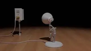 Luxo Jr. in Front and Back Blender Remake