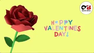 DIY Valentine's Day Rose Paper Craft Tutorial