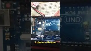 Arduino Uno and Buzzer Tone