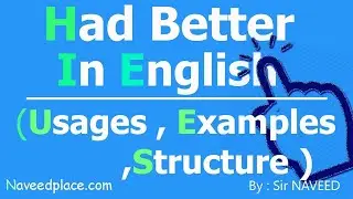 Had Better (Definition, Sentences, Meaning In English Grammar