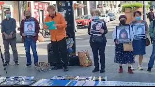 Gözaltında kaybedilenler Brüksel'de anıldı