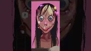 Drawing MOMO in Jelly Artstyle! [ROBLOX Spraypaint] #roblox