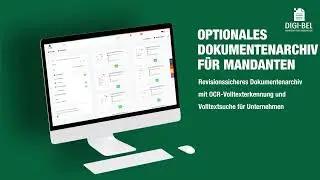 Machen Sie mehr aus Ihrem DIGI-BEL - Optionales Dokumentenarchiv