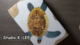 Turtle Painting on Wood | #howtodraw #art