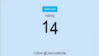 Kiborg - Live Subscriber Count #1