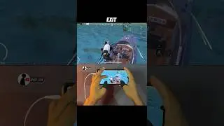 Bgmi Pubg mobile boat above it exit tips and tricks #shorts