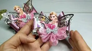 A magnificent dress for Elsa (Frozen). New petal DIY