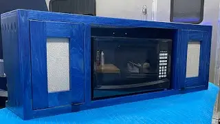 CUSTOM BUILT CARGO TRAILER V NOSE UPPER CABINET PART 2 FINAL
