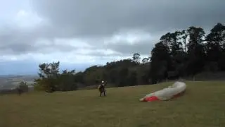 Kiting parapente en Turrialba 17/02/2013
