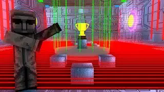 WORLD HARDEST LAZER MAZE!! - Minecraft Challenge