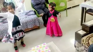 BEAUTIFUL cute girl baby BirthDay Party performance dance  2017 kashvi