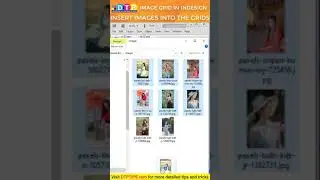 Smart way to create Indesign Image Grid - split image frame to create a grid 