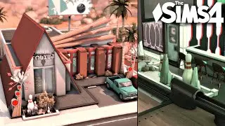 Bowling Alley + Roller Rink + More  | No CC | The sims 4 | Stop motion Speed build