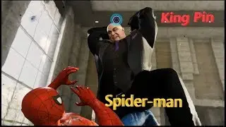 Spider-Man 2018 - All King Pin Cinematic Cut Scene - PS4