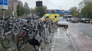 spoedtransport richting erasmus mc Rotterdam