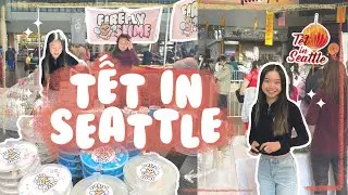 convention vlog | selling slime @ Tết in Seattle 2023