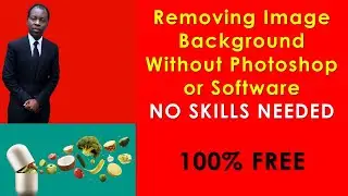 Removing Image Background Without Software or Photoshop (100% Automatically and Free)