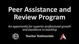 Peer Assitance and Review Program