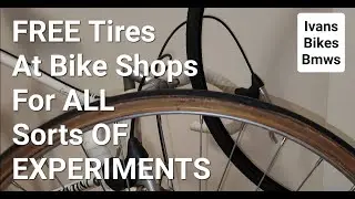 Used Tires Available FREE At Your Bike Shop For Your Cycling Experiments Such As Fitting, Testing|4K