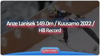Anze Lanisek 149.0m / Kuusamo 2022 / Hill Record